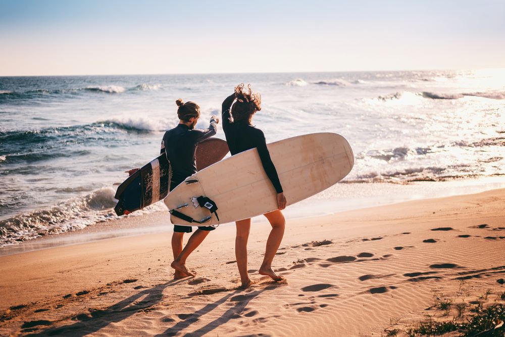 Surfing in Sri Lanka